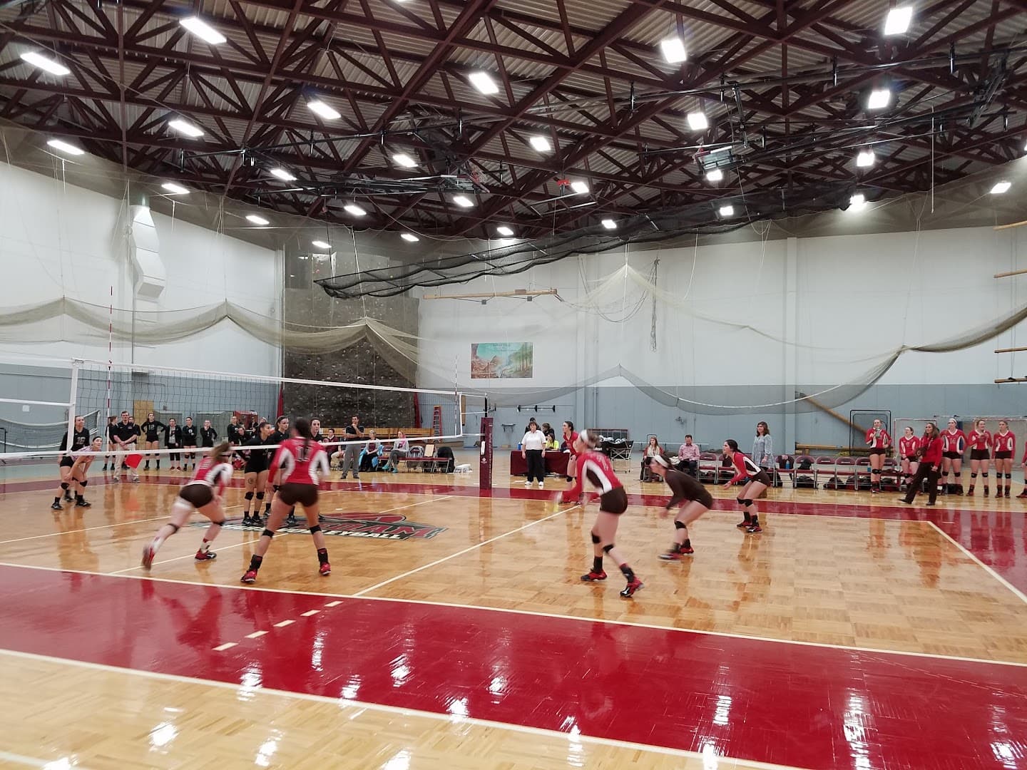 MAXCY Fieldhouse pickleball courts
