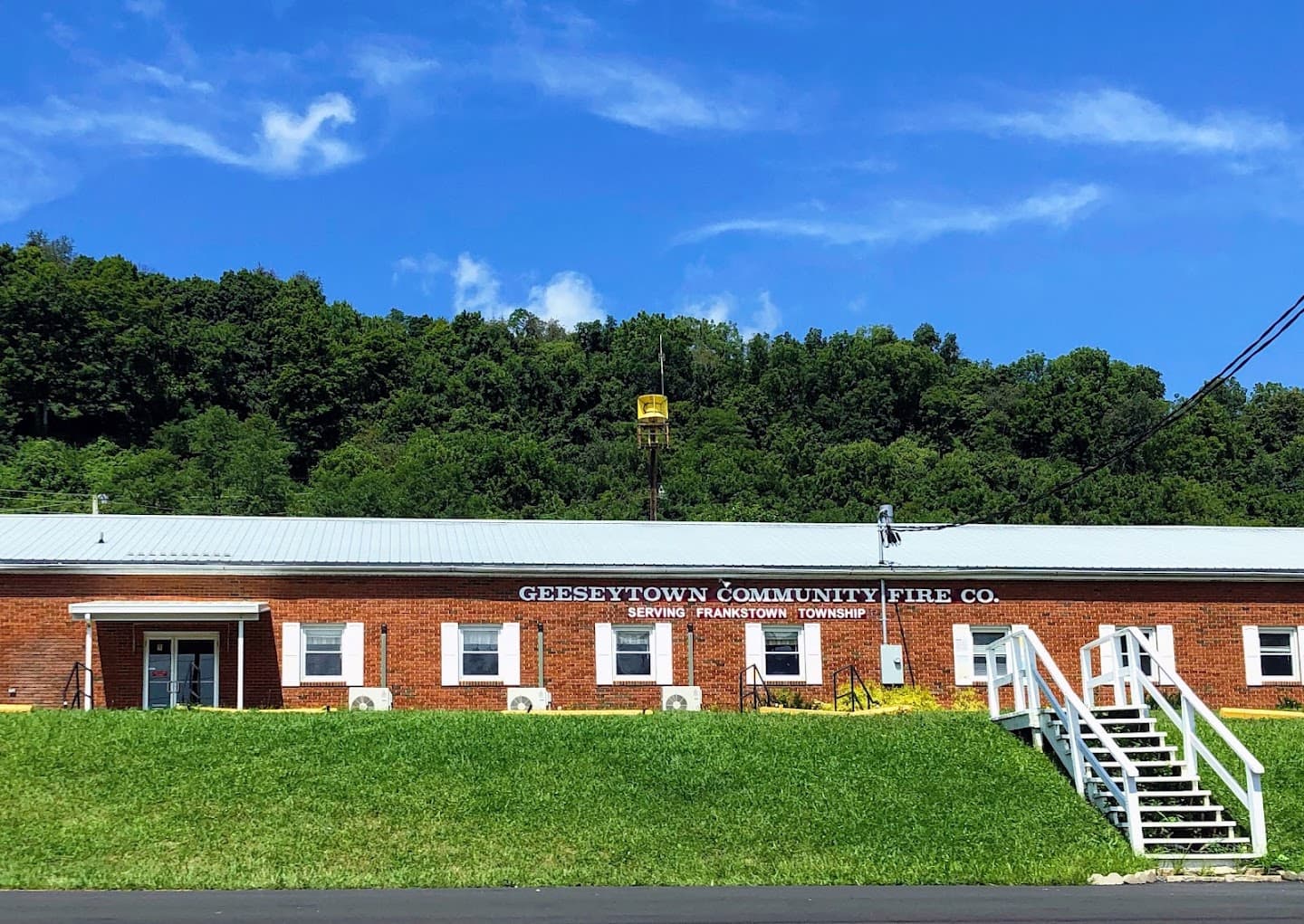 Geeseytown Firehall park pickleball courts