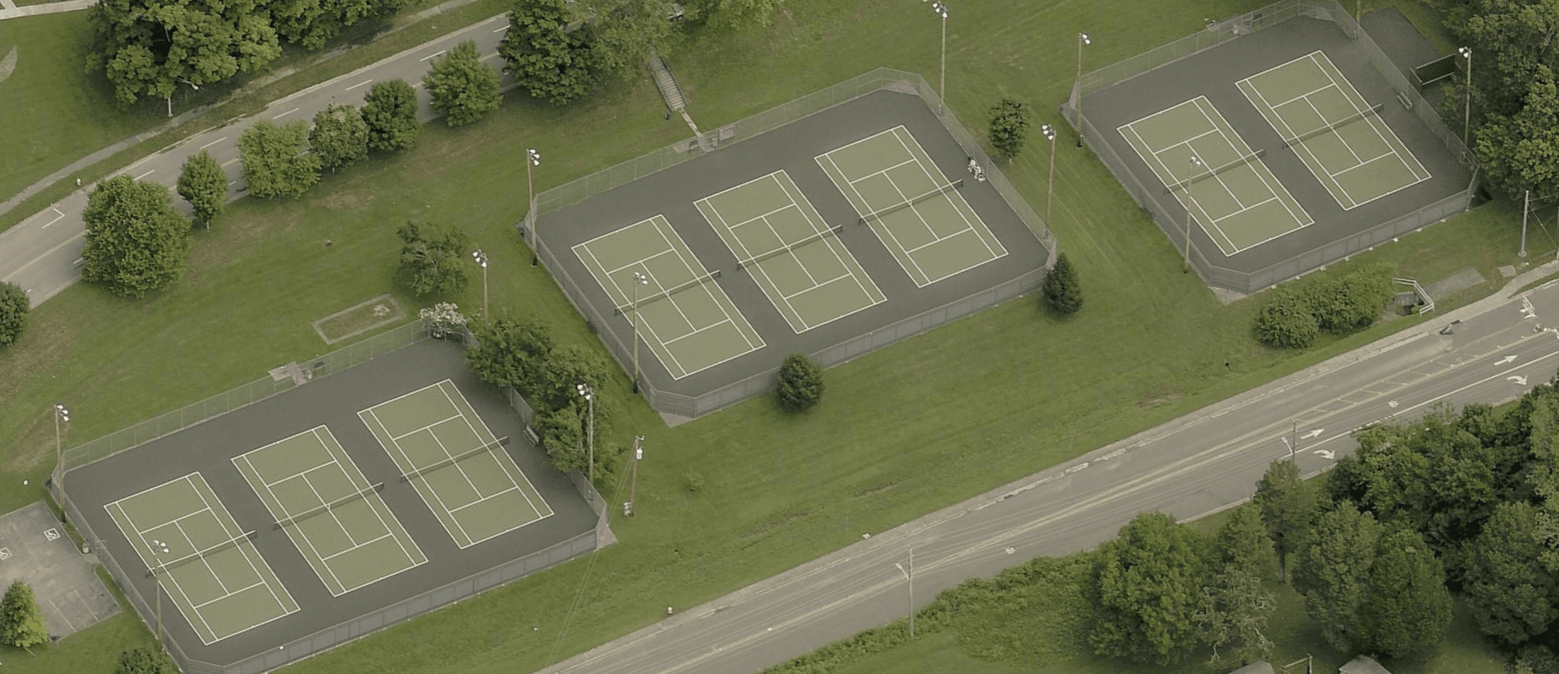 Oak Ridge Broadway Tennis Courts pickleball courts