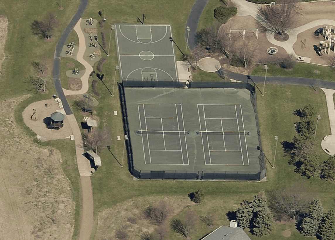 Burr Ridge Park pickleball courts