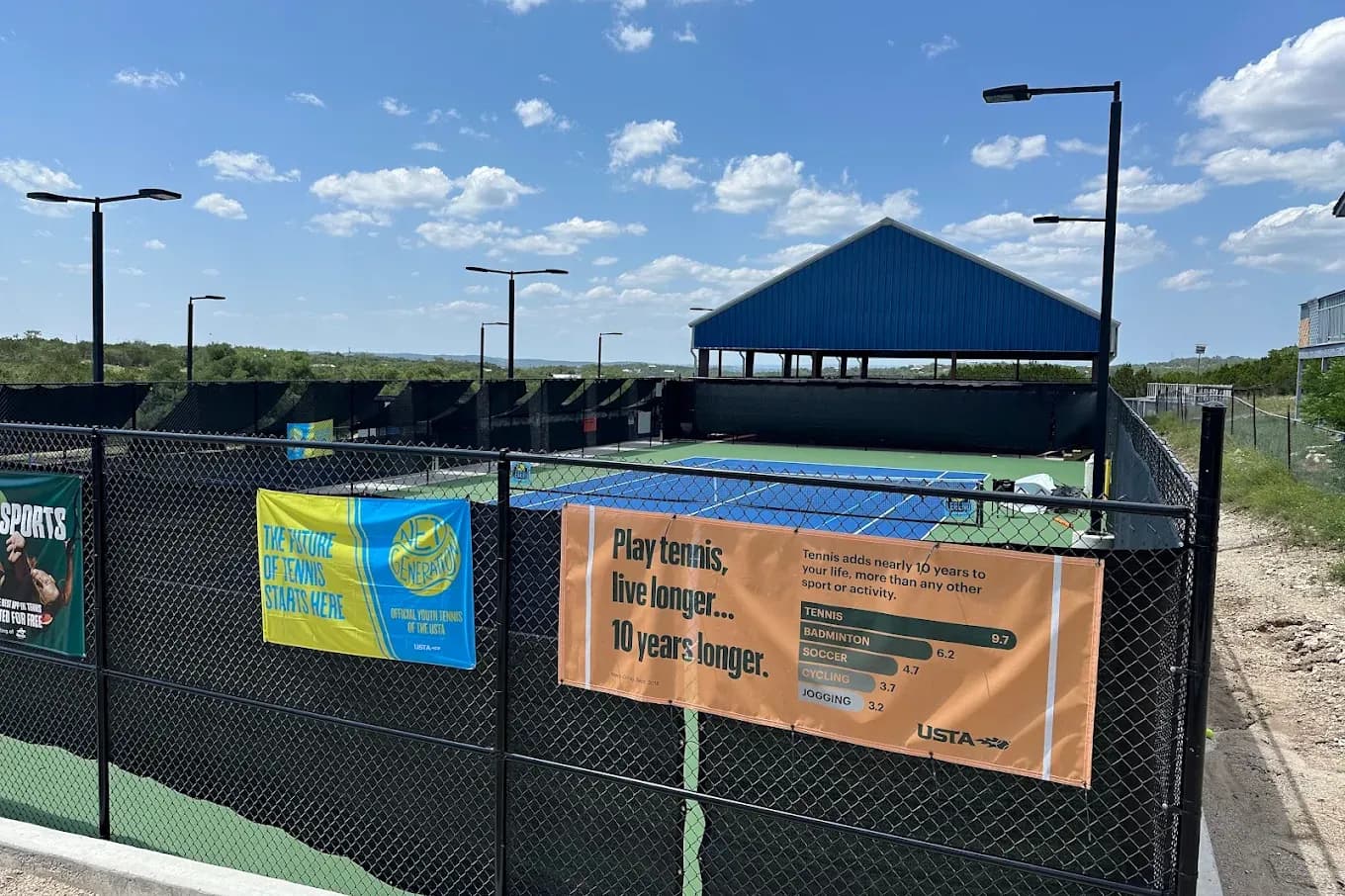 Legend Tennis Academy pickleball courts