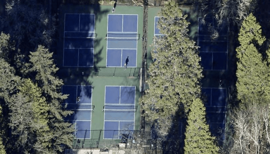 Ashland Lithia Park pickleball courts