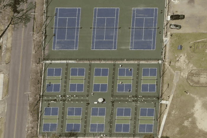 Mellor Park pickleball courts
