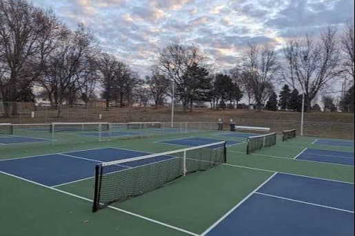 North Park pickleball courts