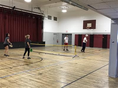 Windham Town Hall pickleball courts