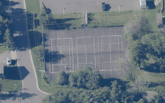 Woodland Community Center pickleball courts