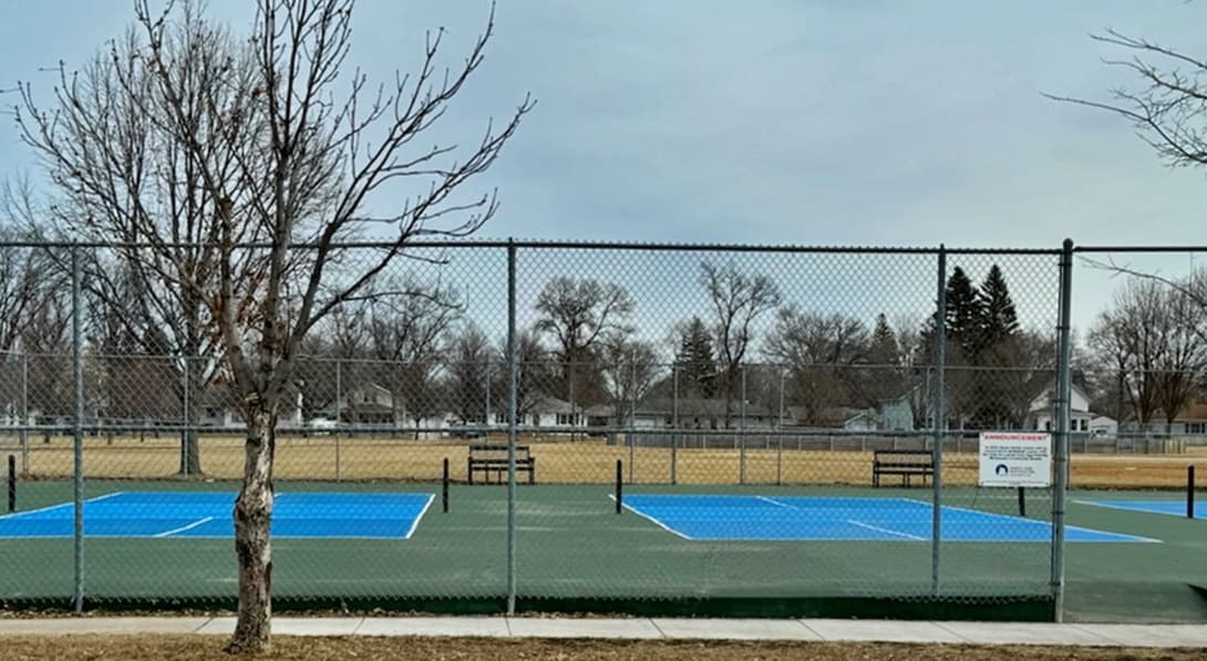 Hansmann Park pickleball courts