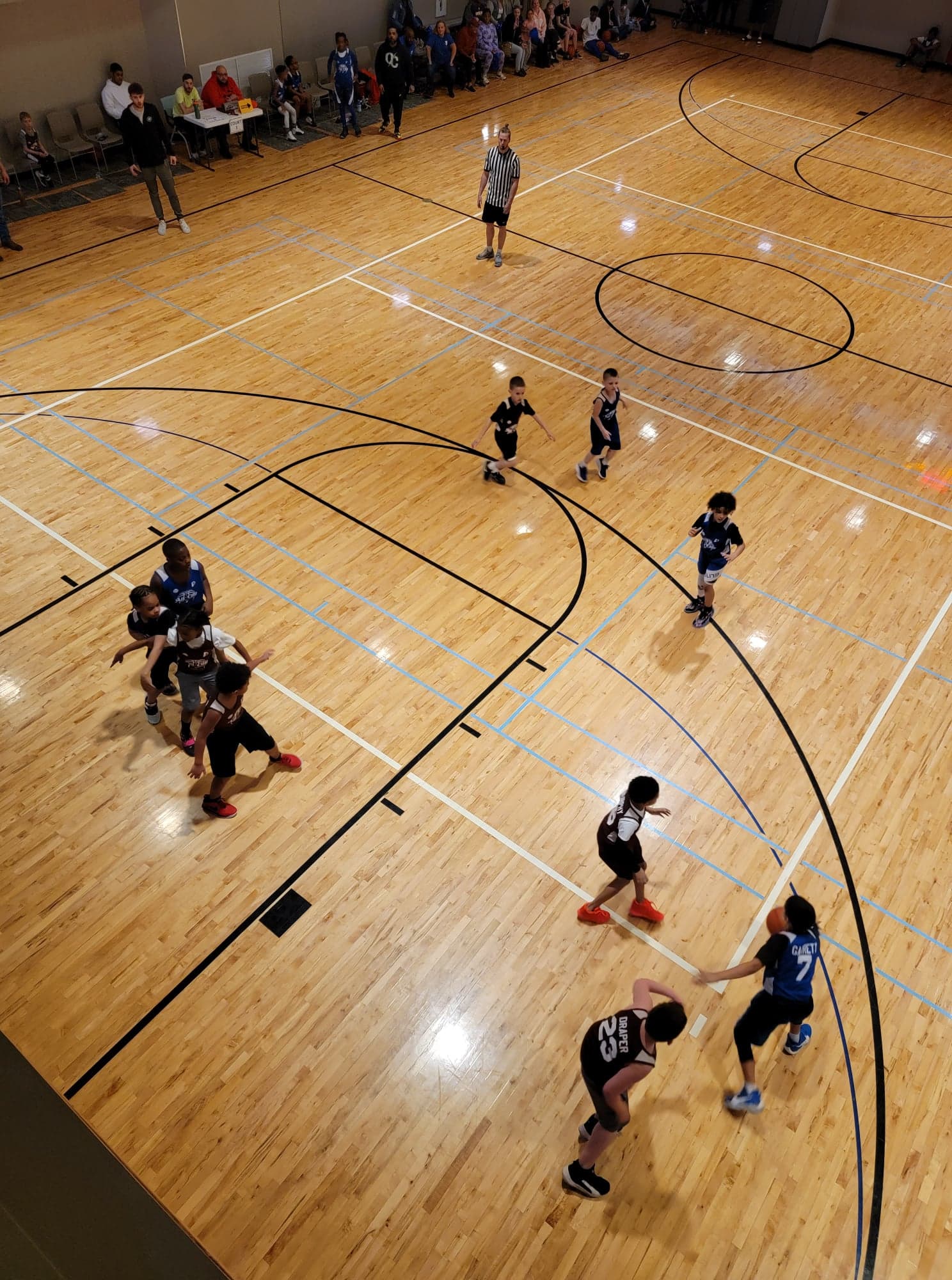 Baxter YMCA pickleball courts