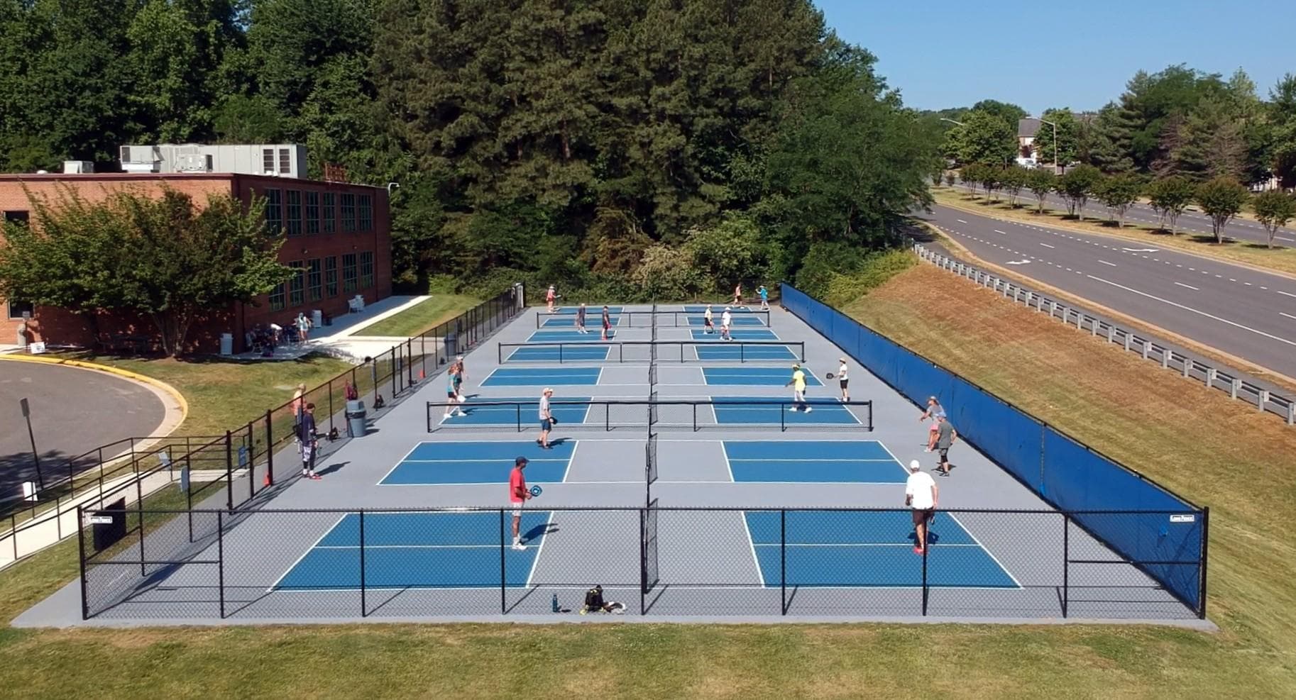 Ferlazzo Courts pickleball courts