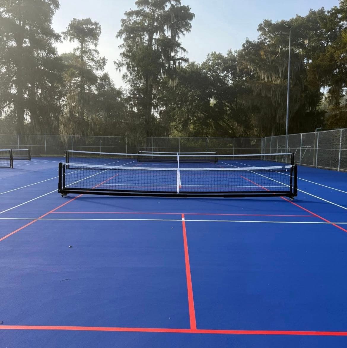 Rose Thorne Playground pickleball courts