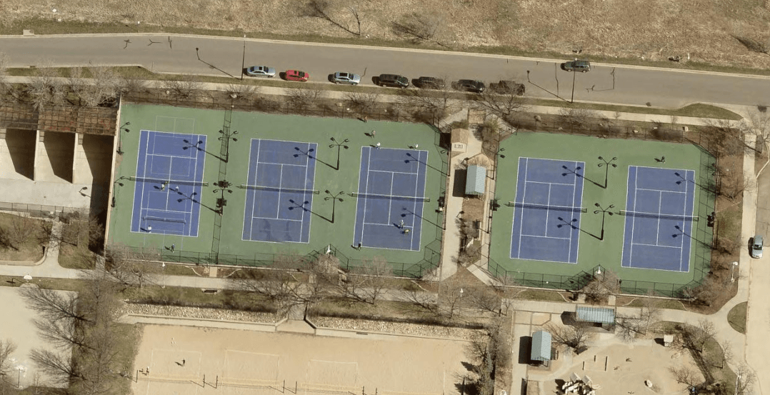East Boulder Rec Center pickleball courts