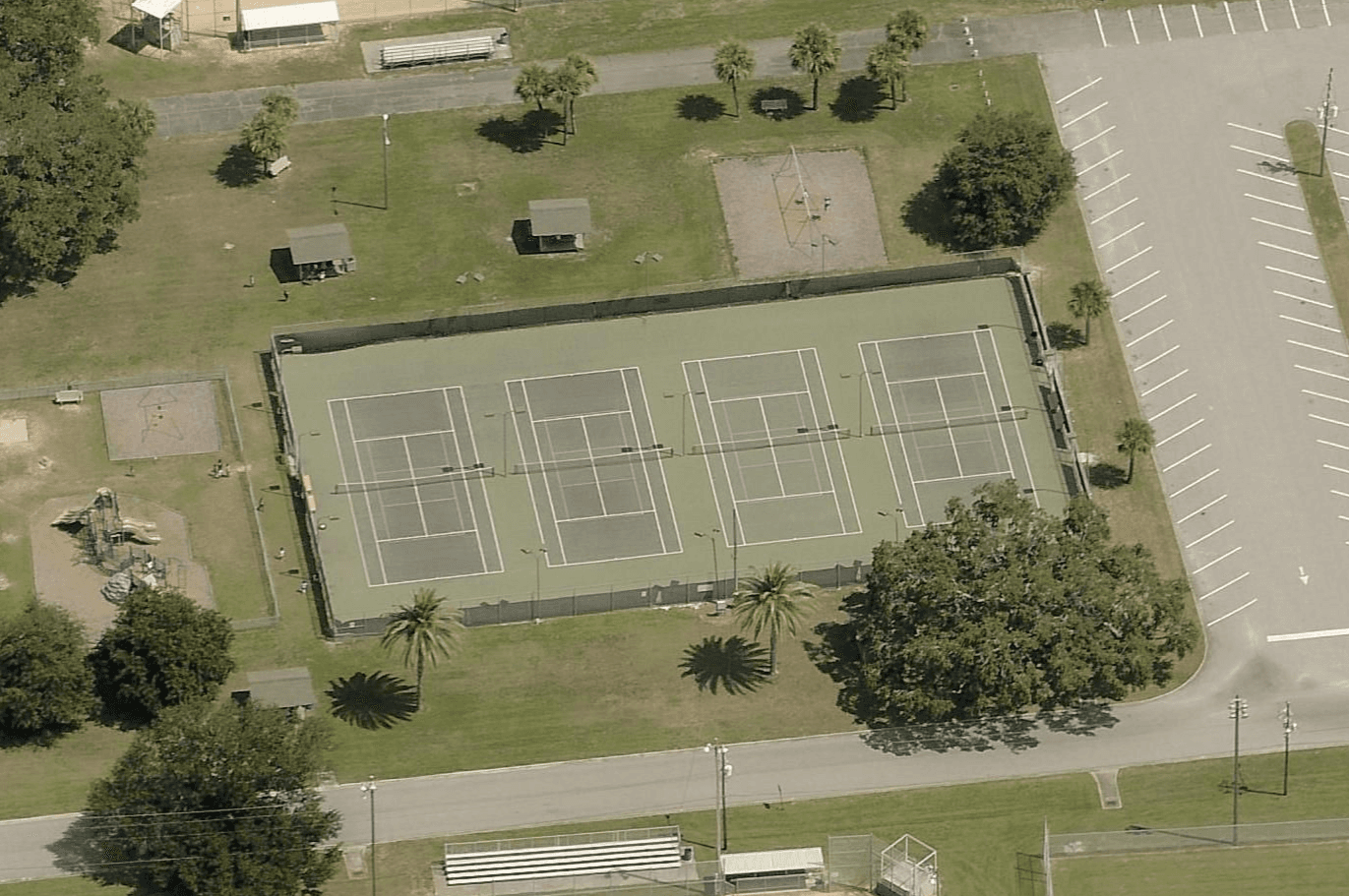 Howard Coffin Park pickleball courts