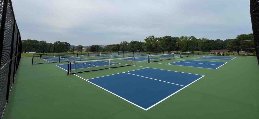South Hills Park pickleball courts