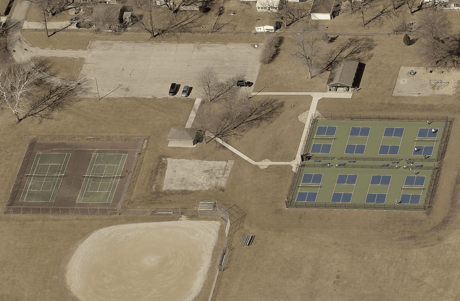 Orchard Hill Park pickleball courts