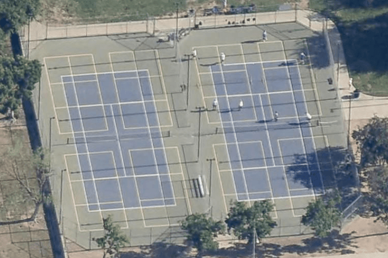 Orchid Park pickleball courts