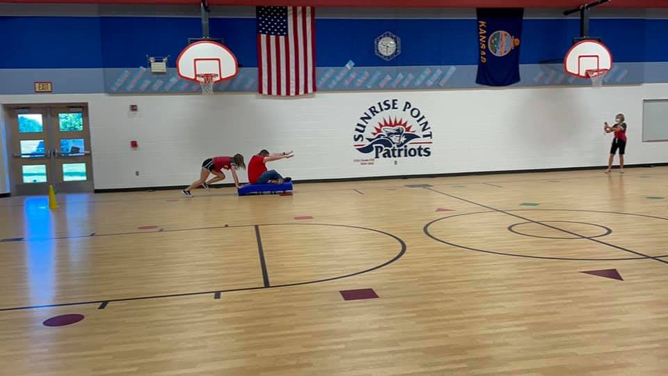 Sunrise Point Elementary School pickleball courts