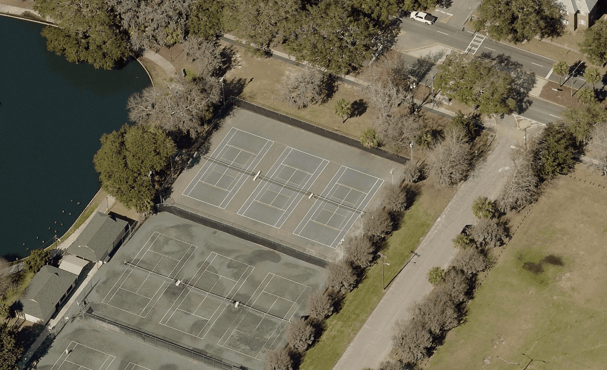Daffin Park pickleball courts