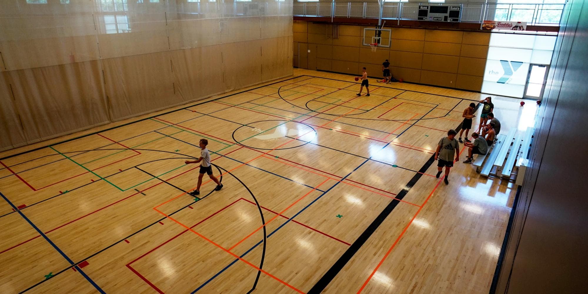 North West YMCA pickleball courts