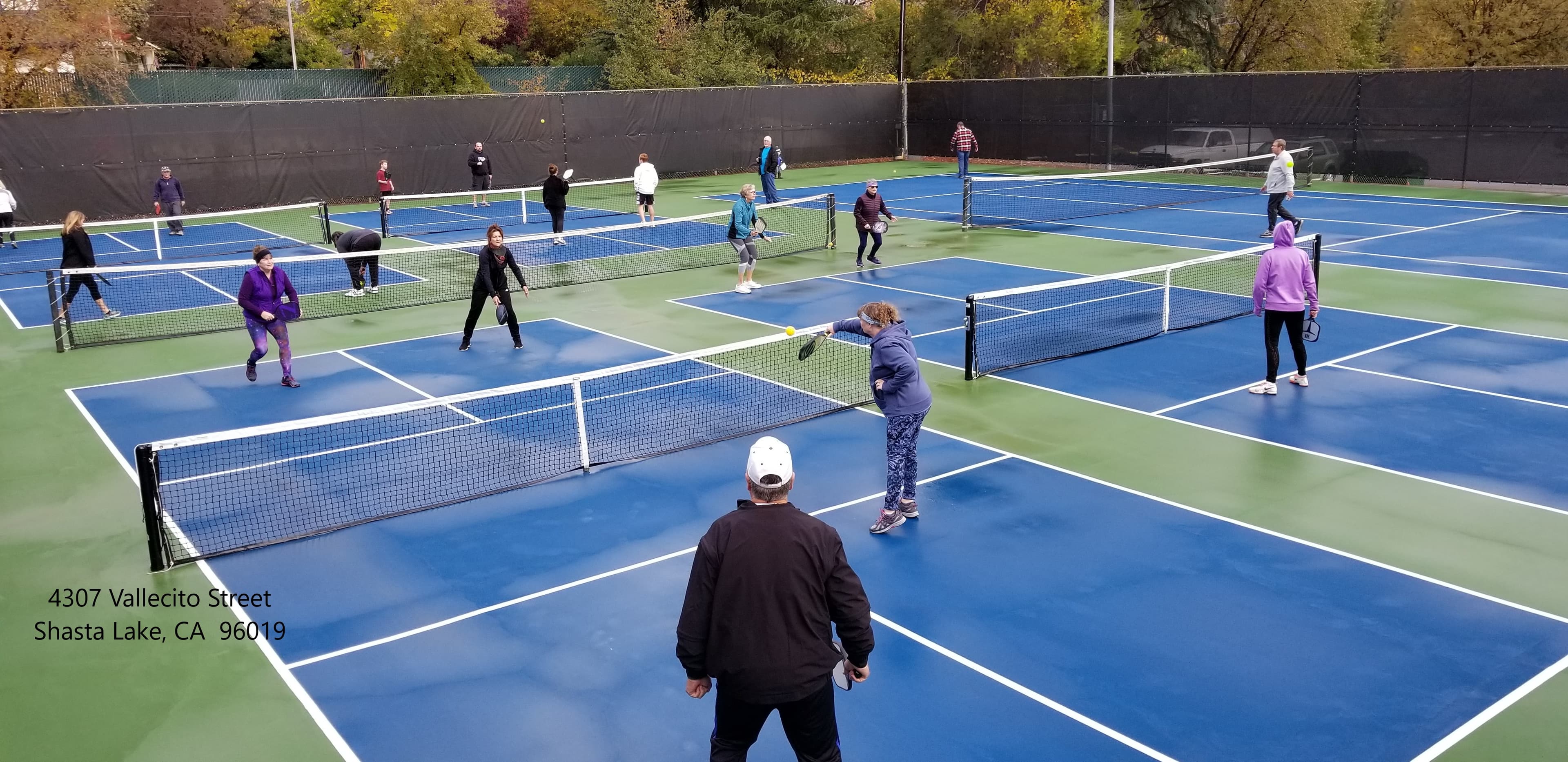 Shasta Lake City Pickleball Complex pickleball courts