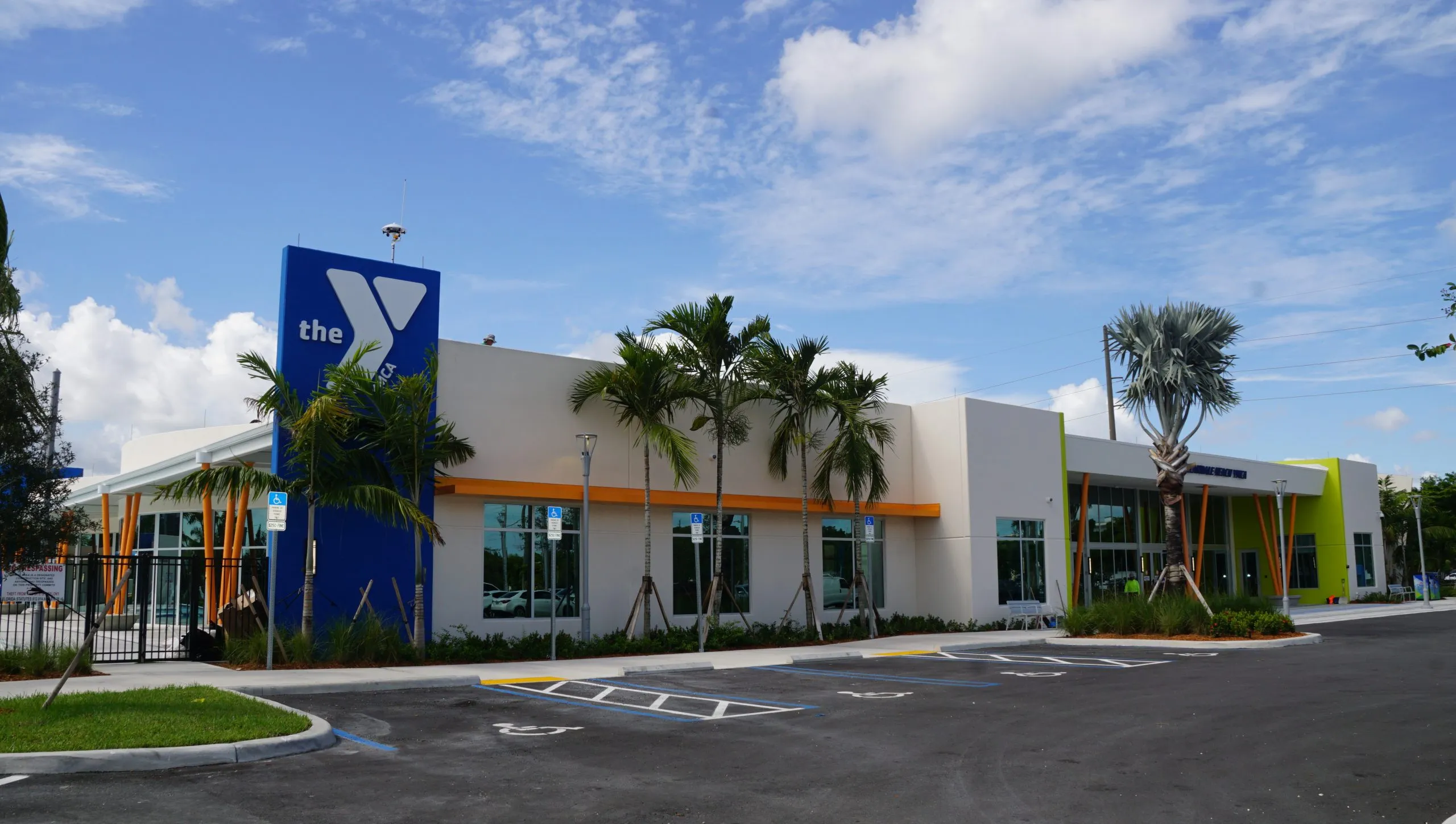 Hallandale Beach YMCA Family Center pickleball courts