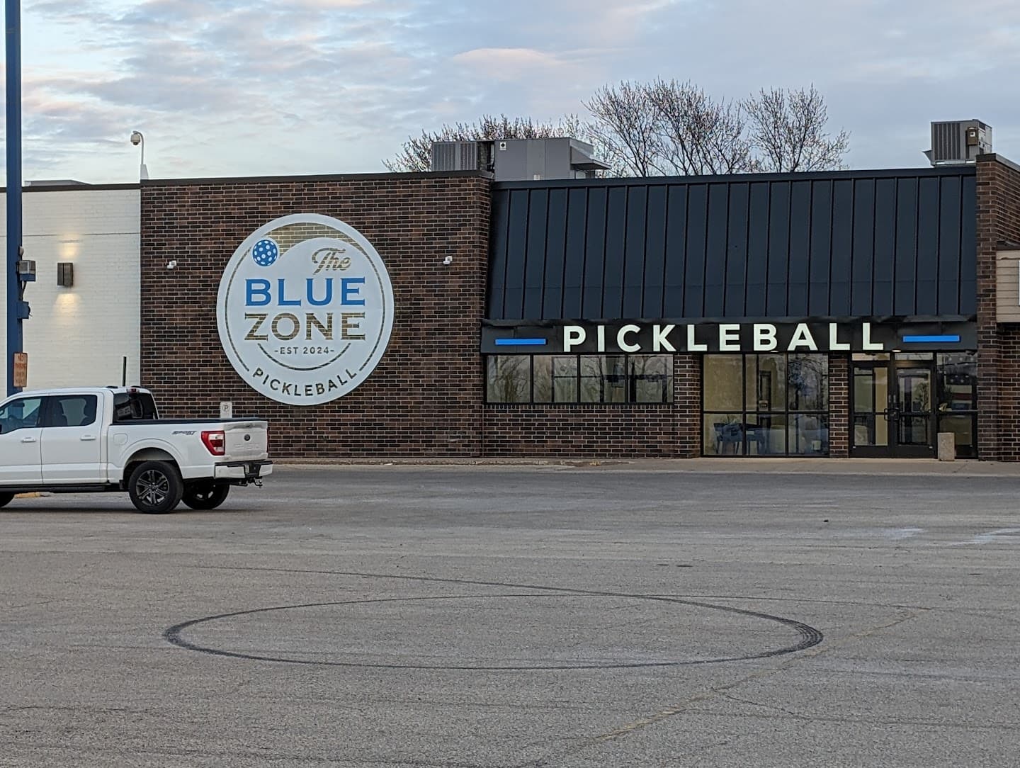 The Blue Zone Pickleball pickleball courts