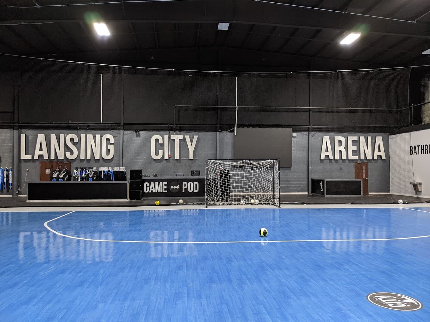 Lansing City Arena pickleball courts