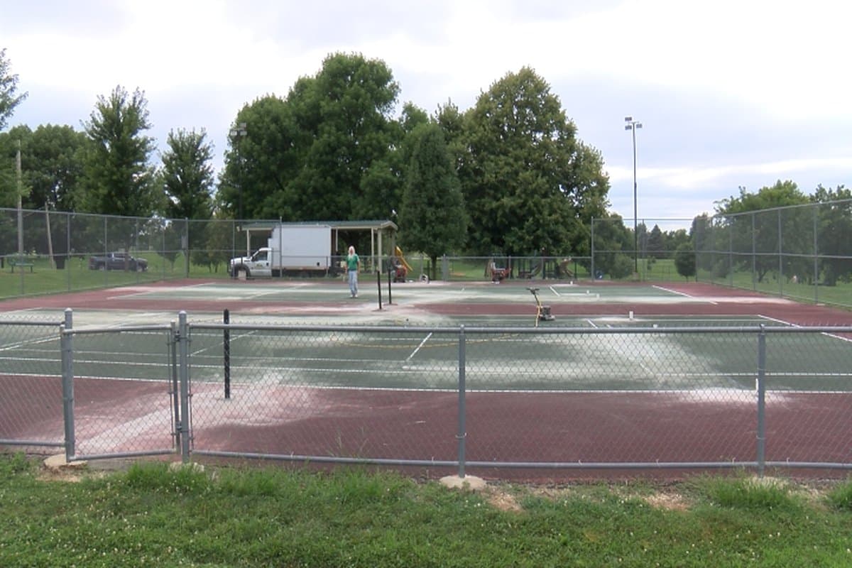 Flower City Park pickleball courts