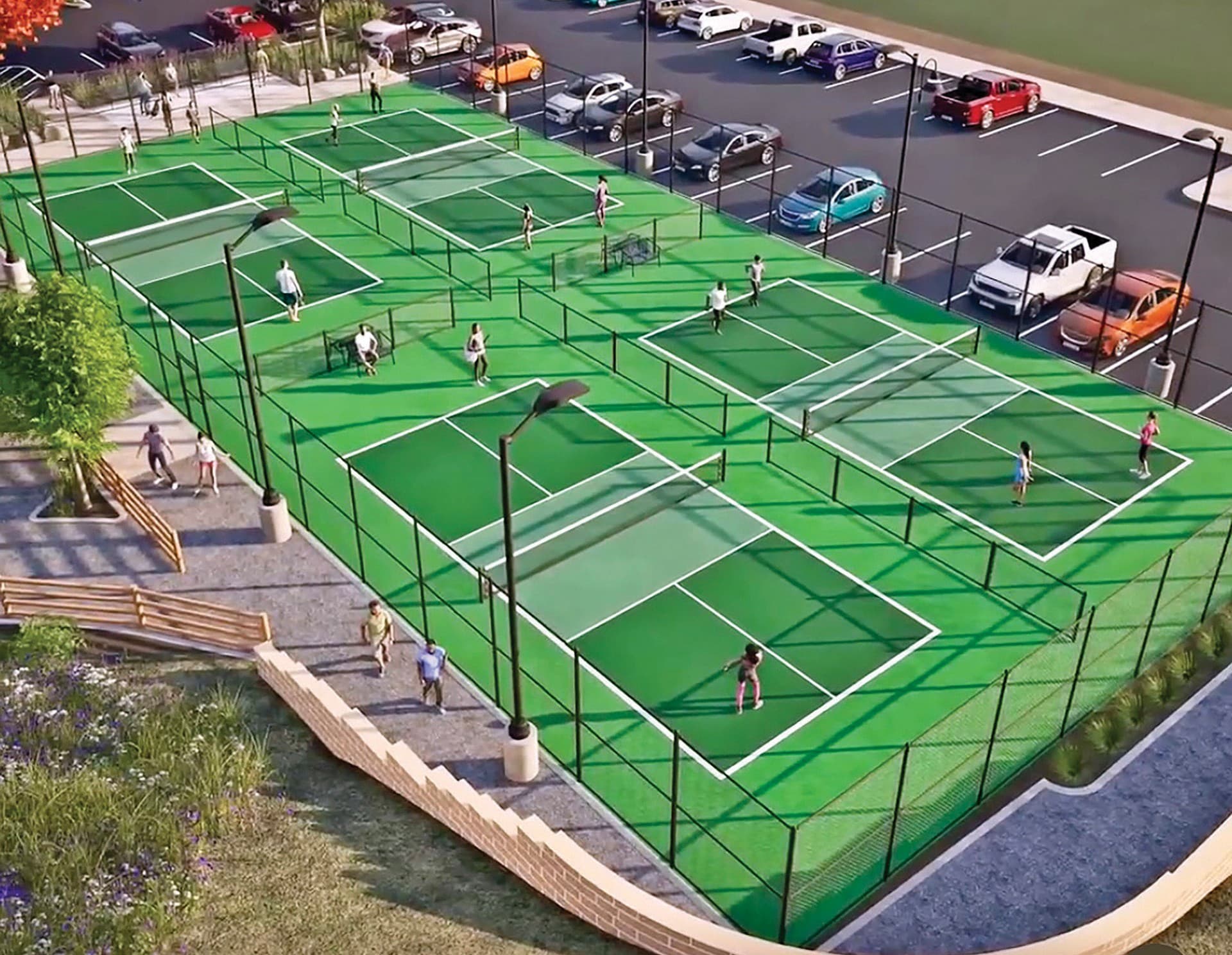 Westlake Village Community Park @ YMCA pickleball courts
