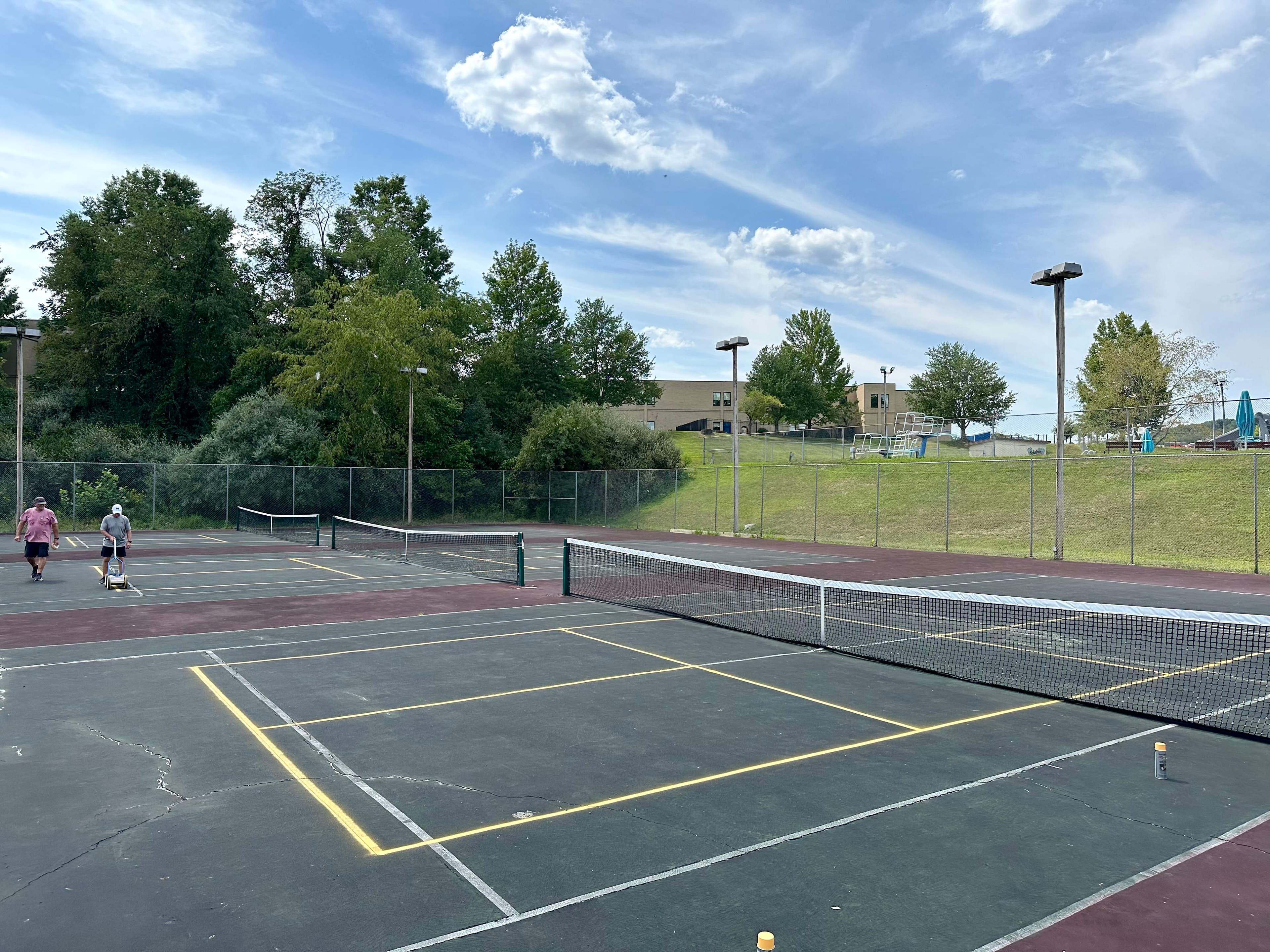 Upshur County Recreation Park pickleball courts