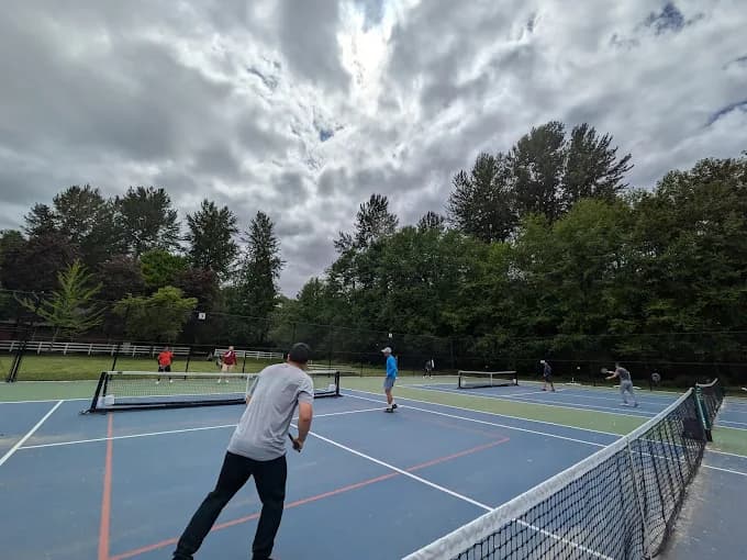 Tibbetts Valley Park pickleball courts