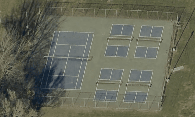 Abner Longley Park pickleball courts