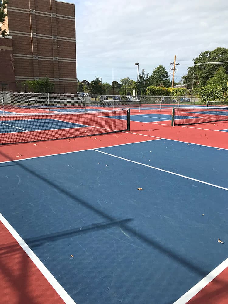 Marblehead Veterans Middle School pickleball courts