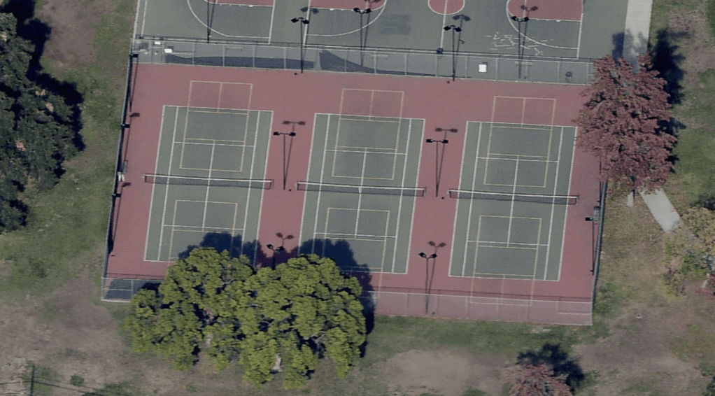 Calabazas Park pickleball courts