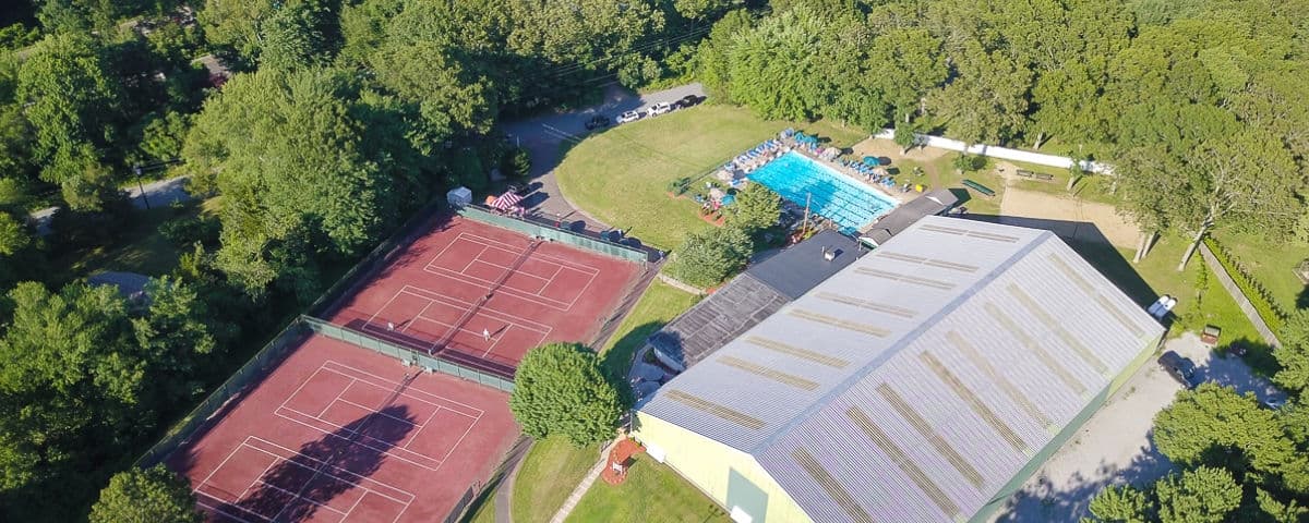 Old Saybrook Racquet Club pickleball courts