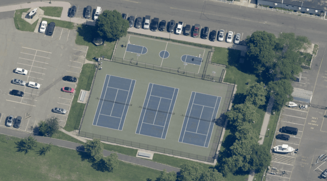 Atlantic Highlands Harbor pickleball courts