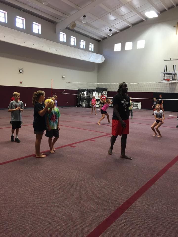 Lamar Methodist Church pickleball courts