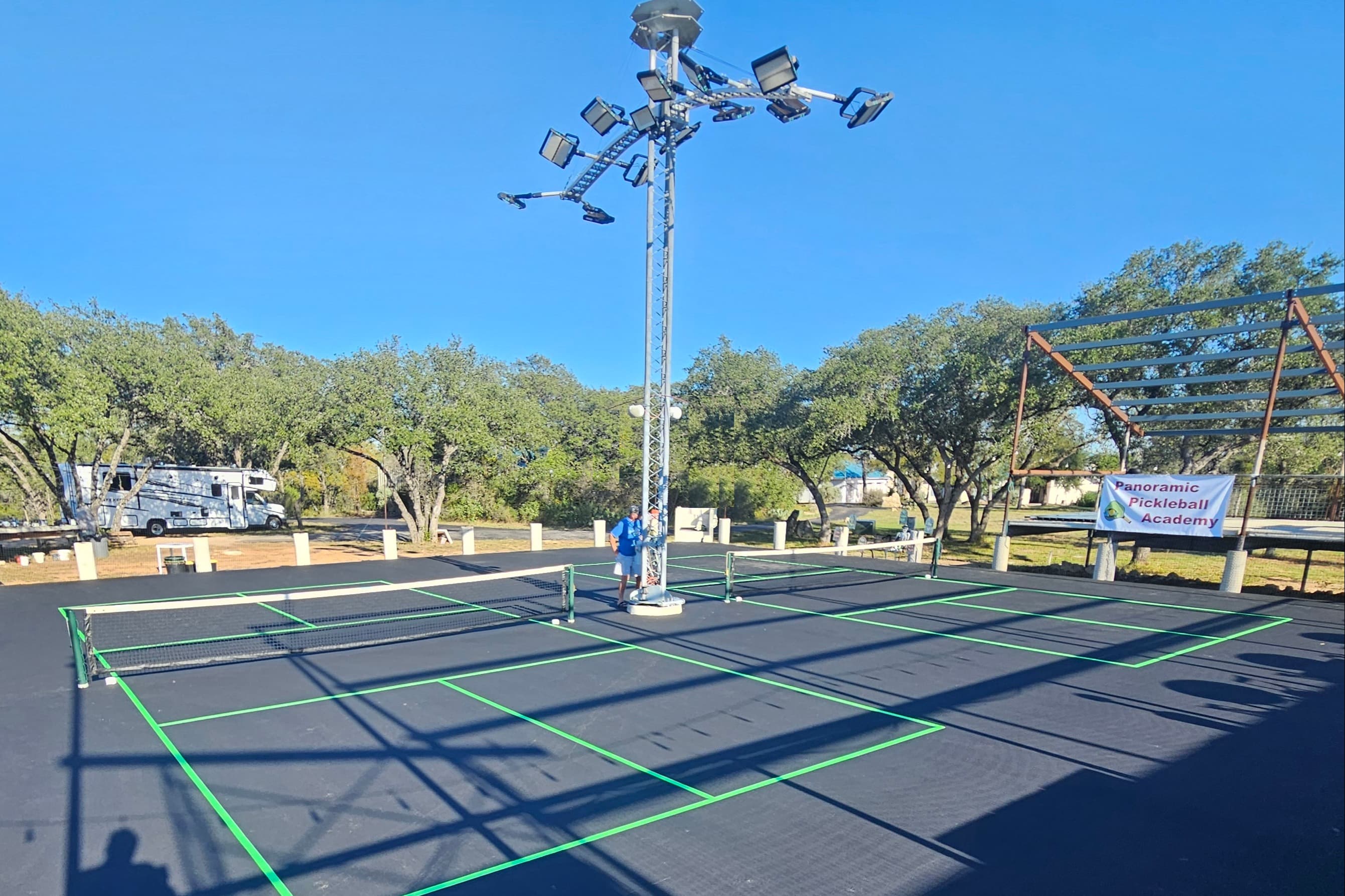 Panoramic Pickleball Academy pickleball courts