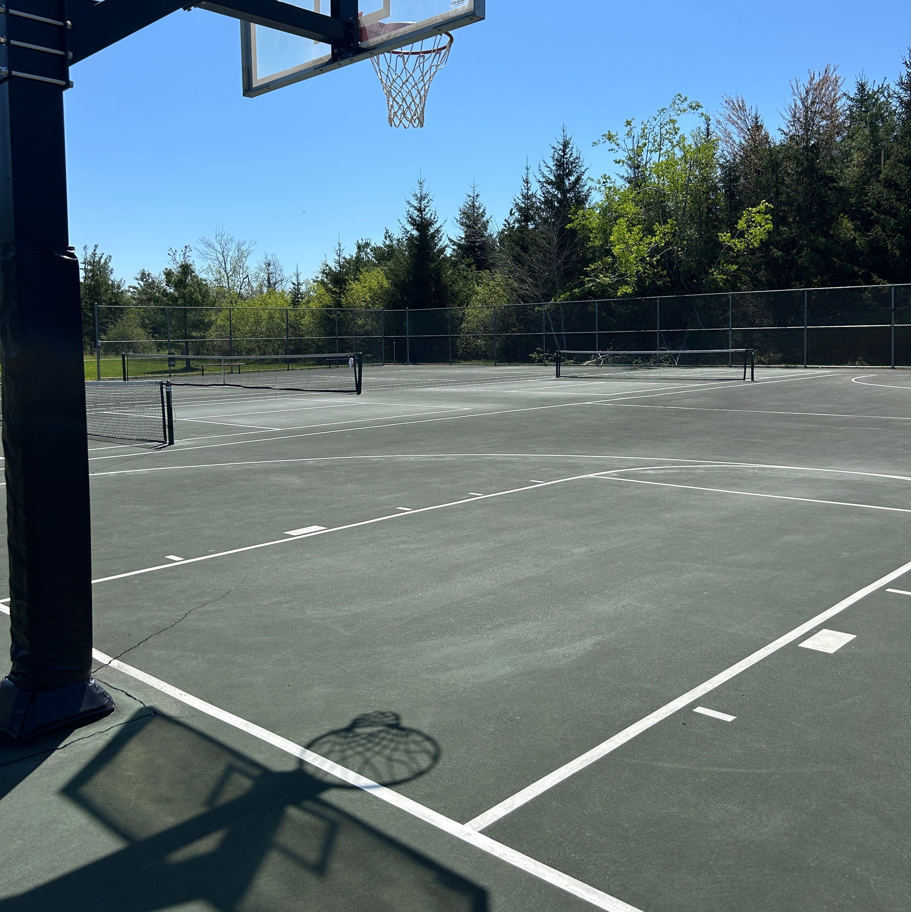 Benton Township Park pickleball courts