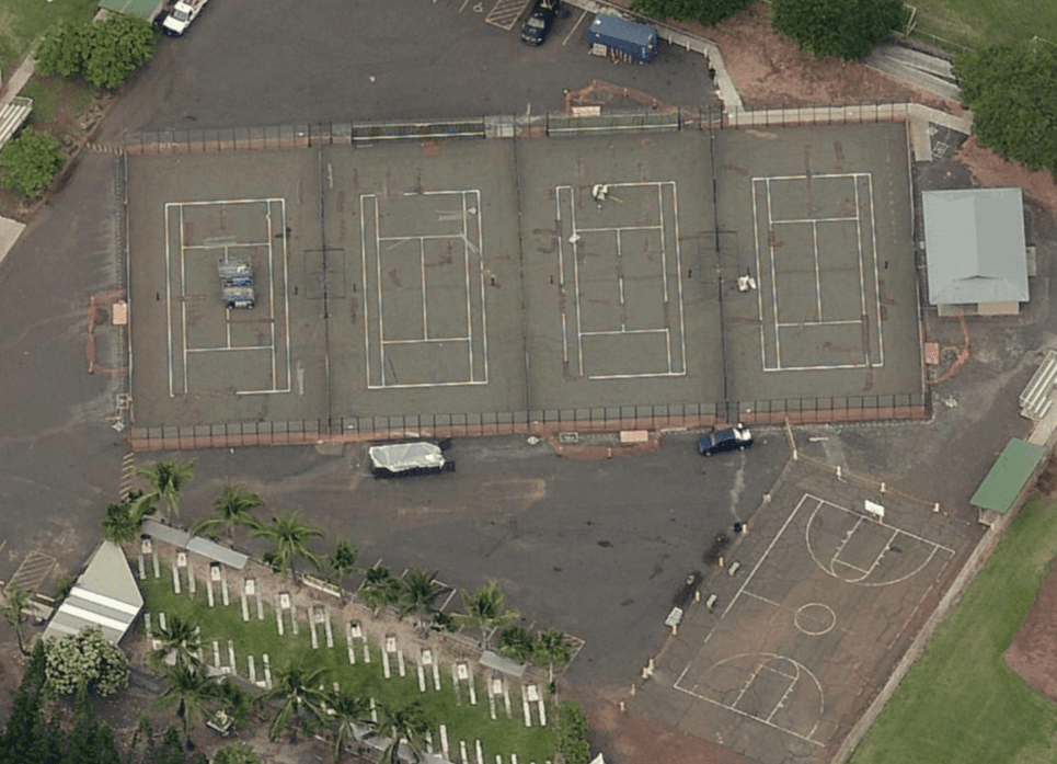 Old Kona Airport Recreation Area pickleball courts