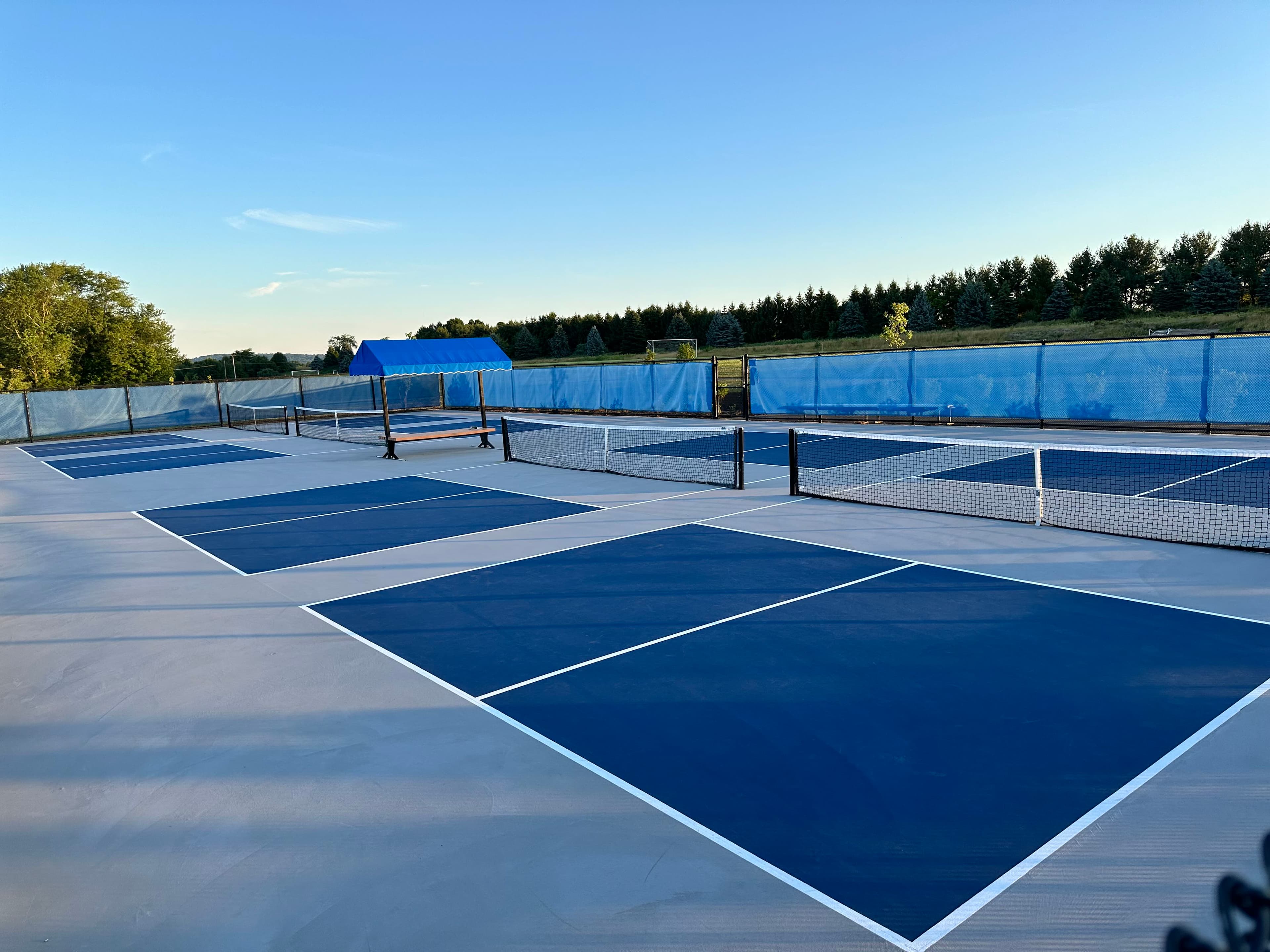 Summer Road Park pickleball courts