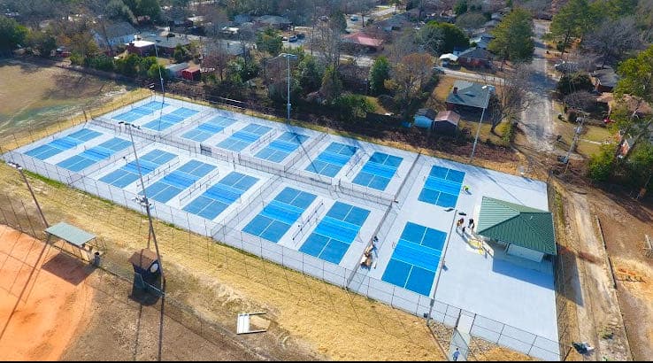 Cayce Pickleball Complex pickleball courts