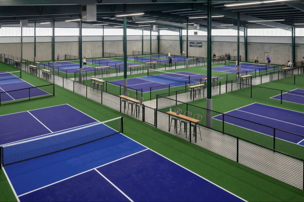 Ballcrank Pickleball Club pickleball courts