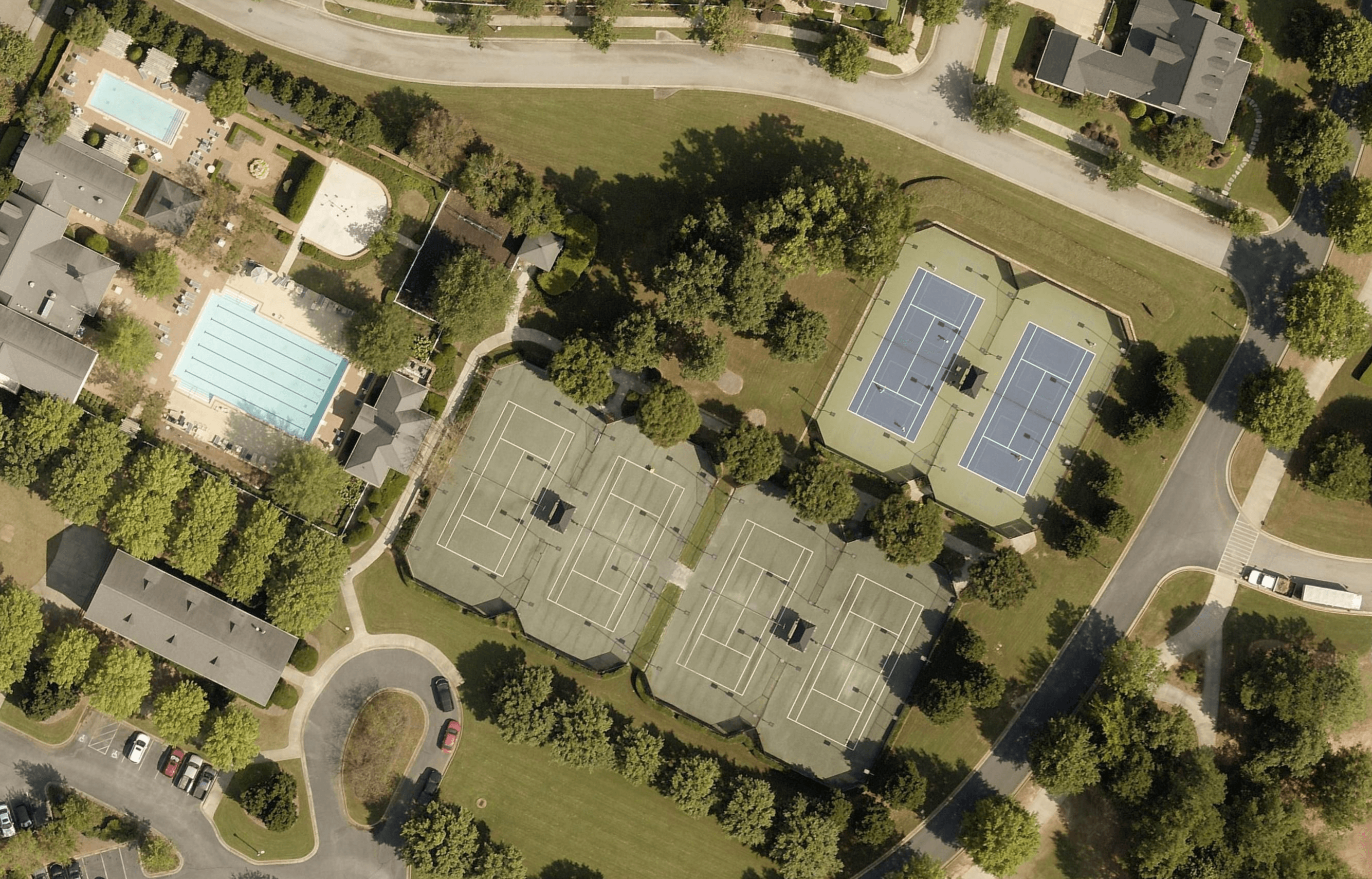 The Georgia Club pickleball courts