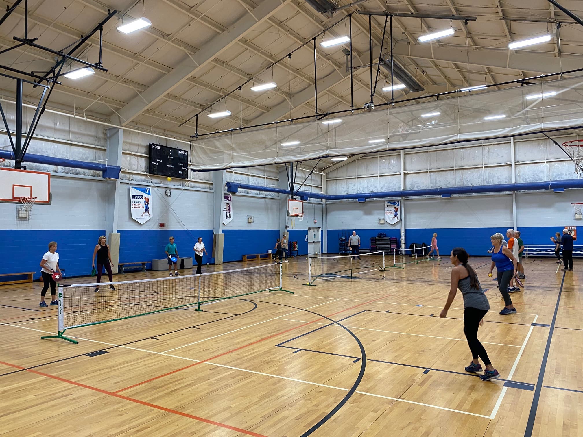 Ipswich YMCA pickleball courts