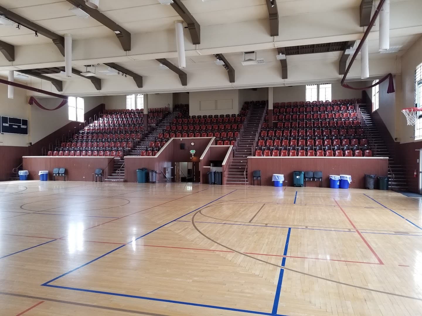 Grass Valley Veterans Memorial Building Auditorium pickleball courts