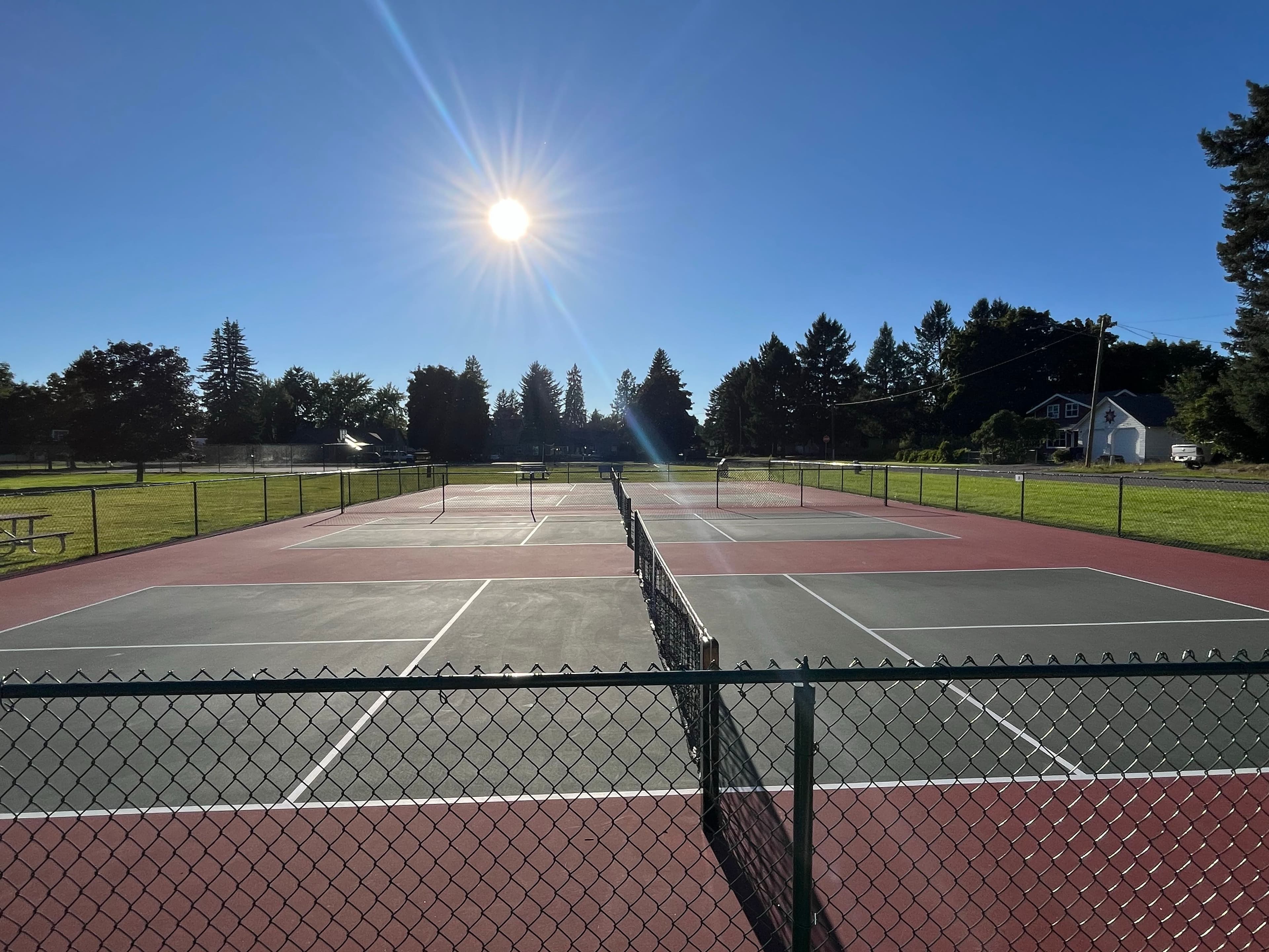 Columbia Falls Park pickleball courts