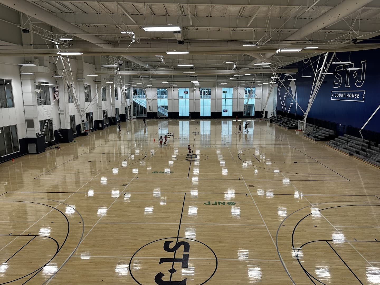 The St. James pickleball courts