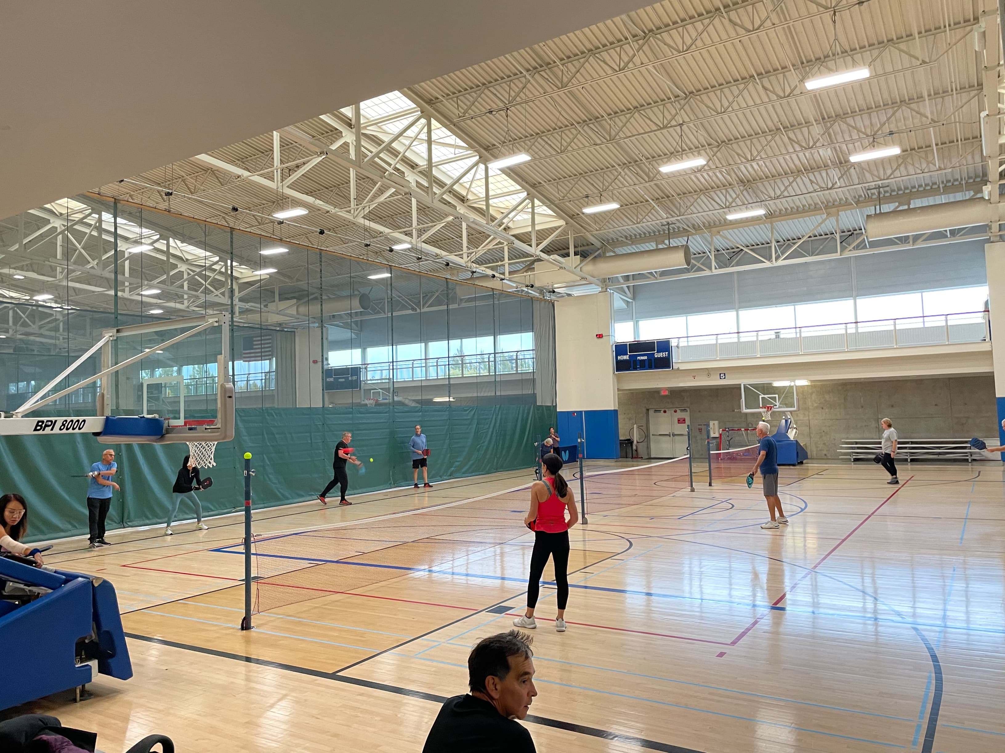 Tualatin Hills Athletic Center pickleball courts