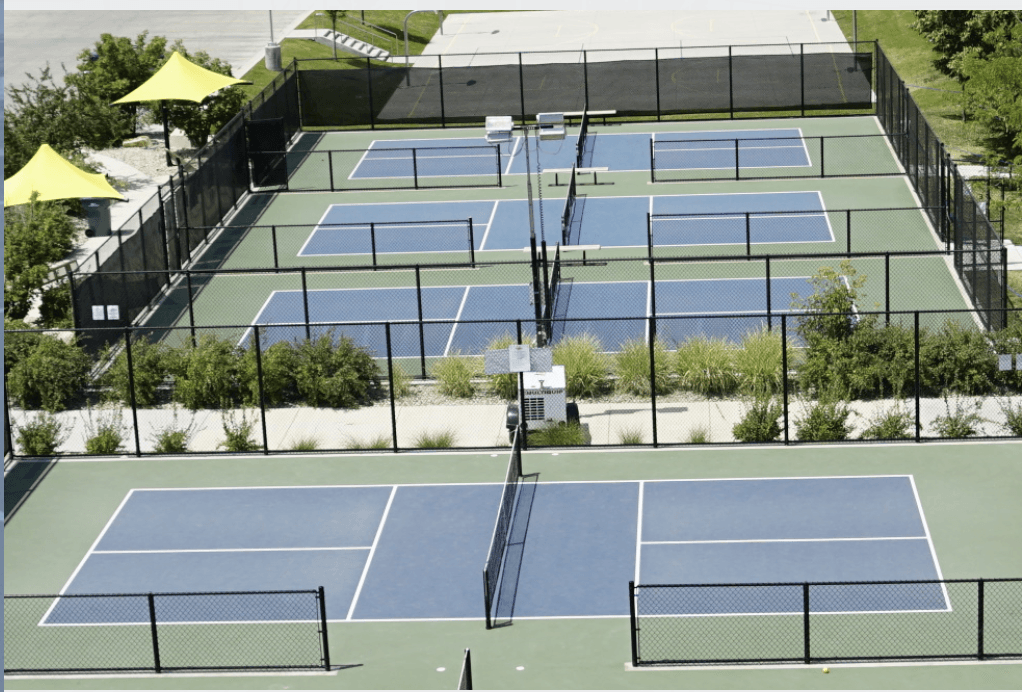 Cottonwood Heights Recreation Center pickleball courts