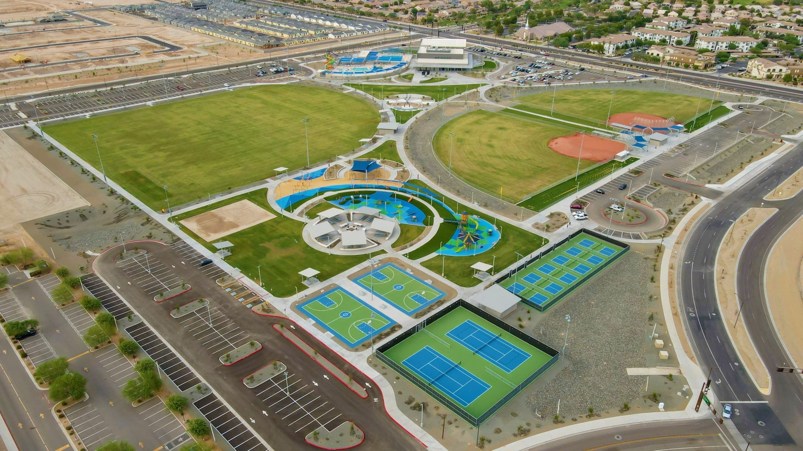 Goodyear Recreation Center pickleball courts